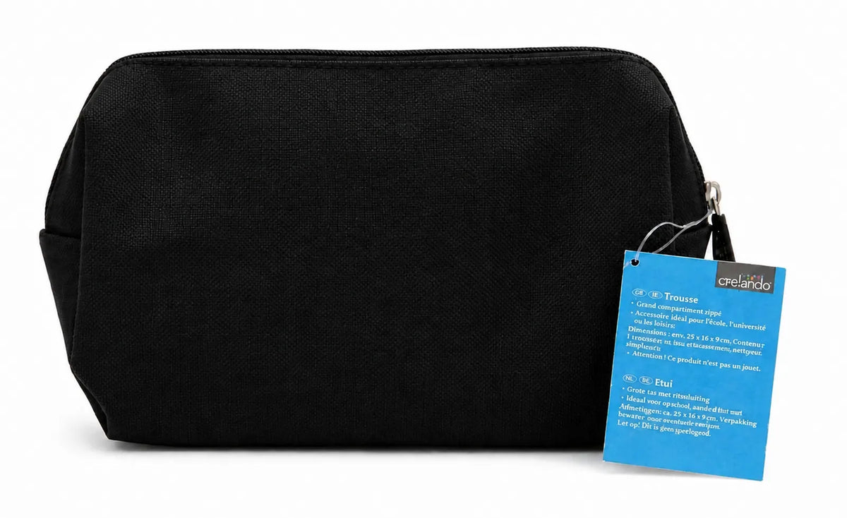 CRELANDO School and Office pencil case 21.5x6x7 cm - CHOOSE COLOR