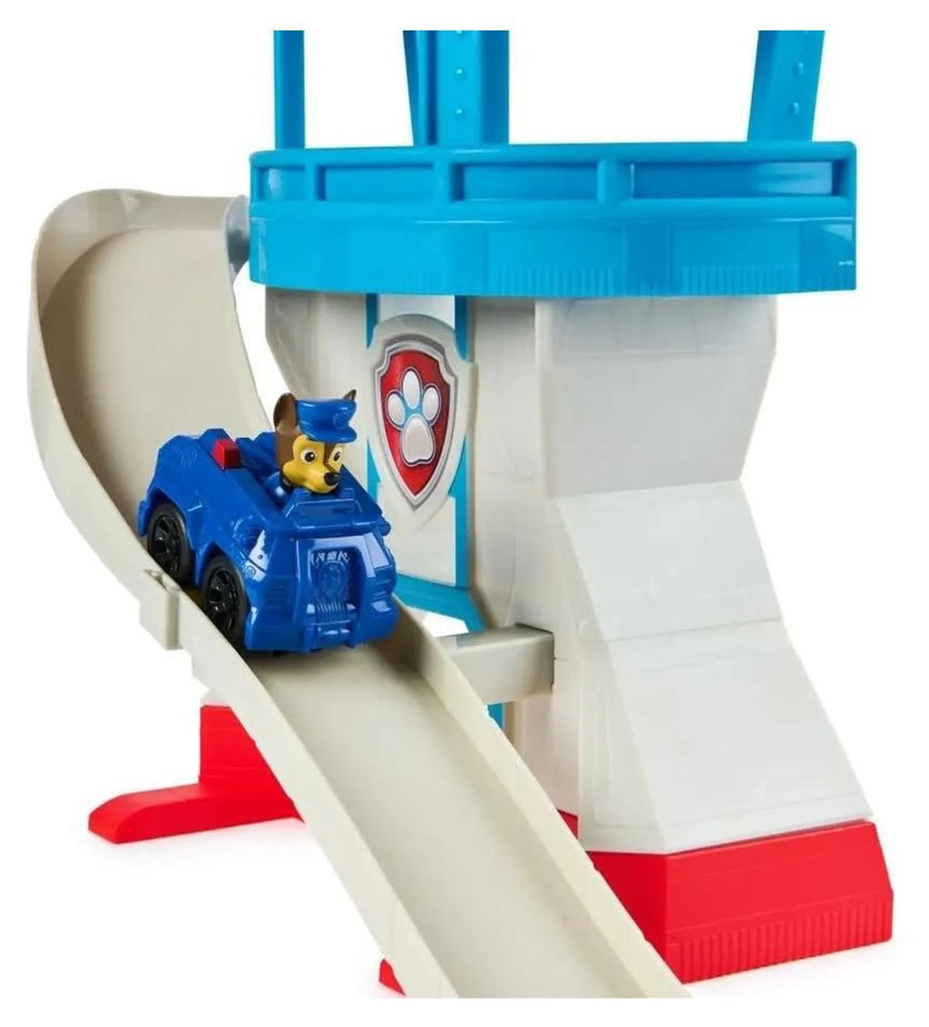Paw Patrol Mini Headquarters: Control Tower with Launch Ramp and Vehicle