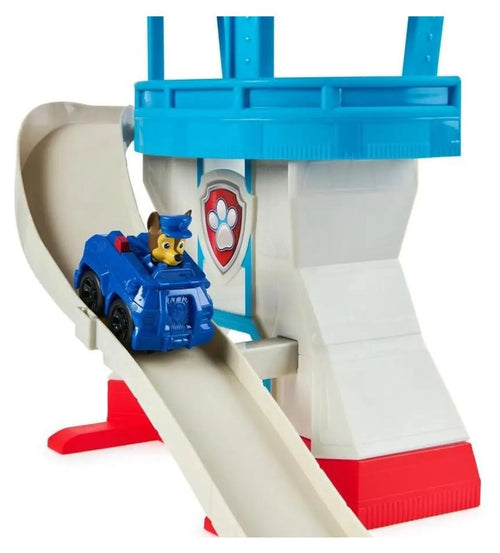 Paw Patrol Mini Headquarters: Control Tower with Launch Ramp and Vehicle