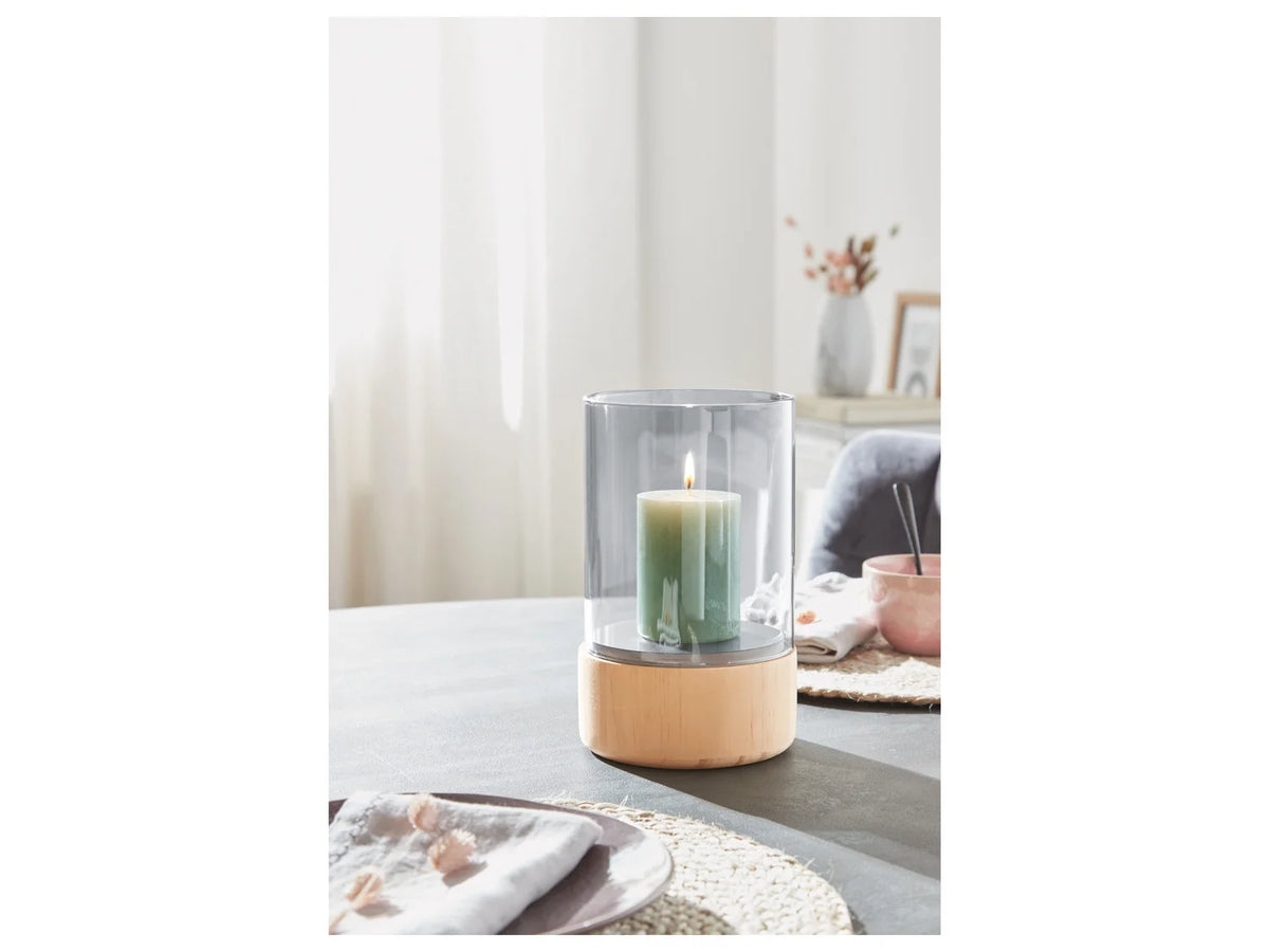 Livarno Home glass candle lantern