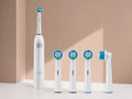 Cien Beauty Electric Toothbrush with 5 extra heads bundle