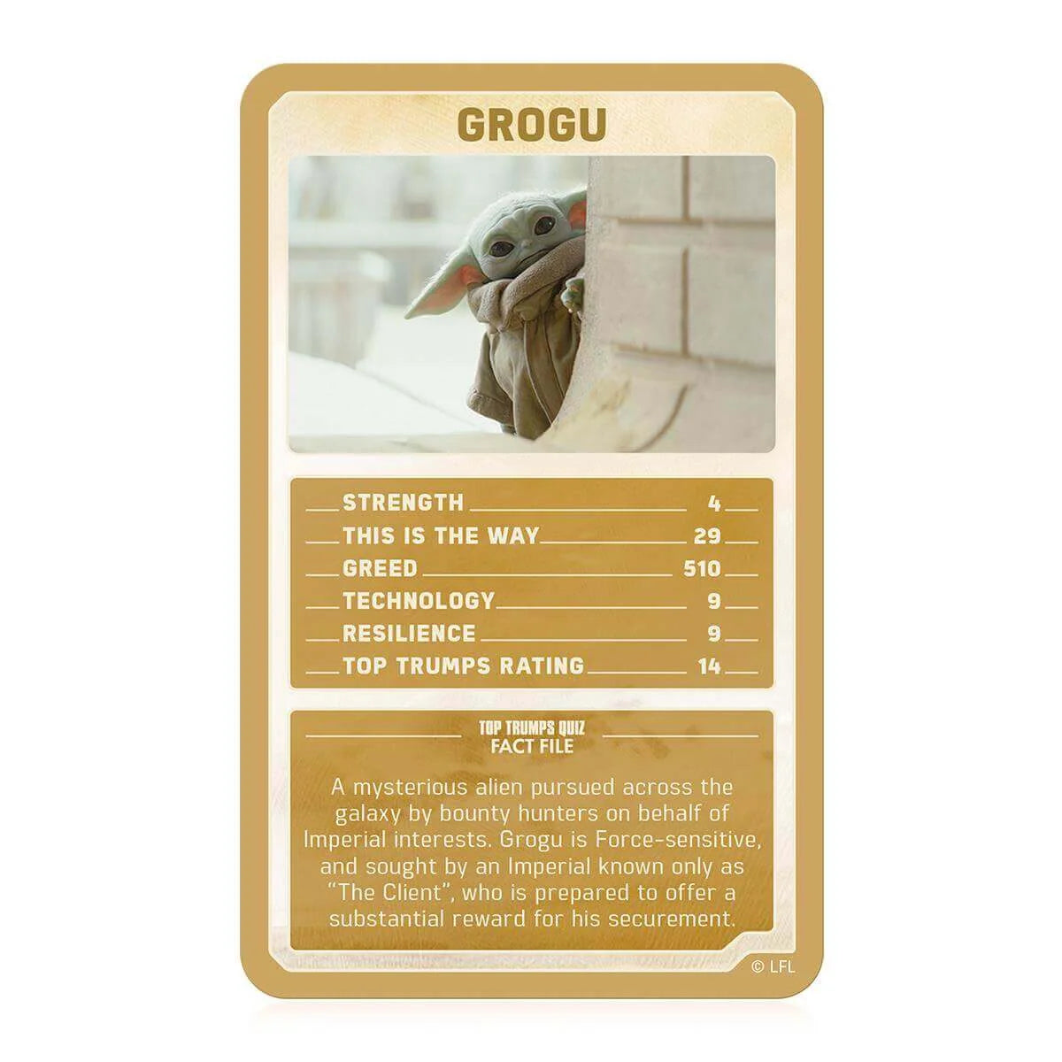 Star Wars : The Mandalorian Top Trumps Card Game (limited edition)