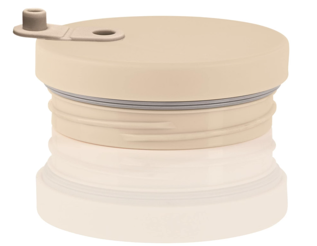 Gourmetmaxx Thermos cup 1.2 l - Beige (6 hours cold/hot)