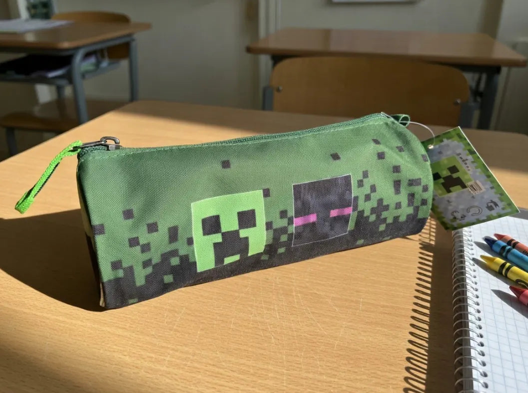 Original Minecraft Tube School Pencil Case - Type 1