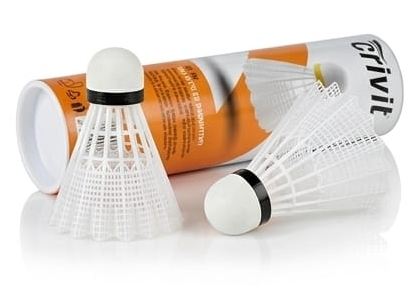 Crivit Badminton Shuttlecock Set – 6 Pack