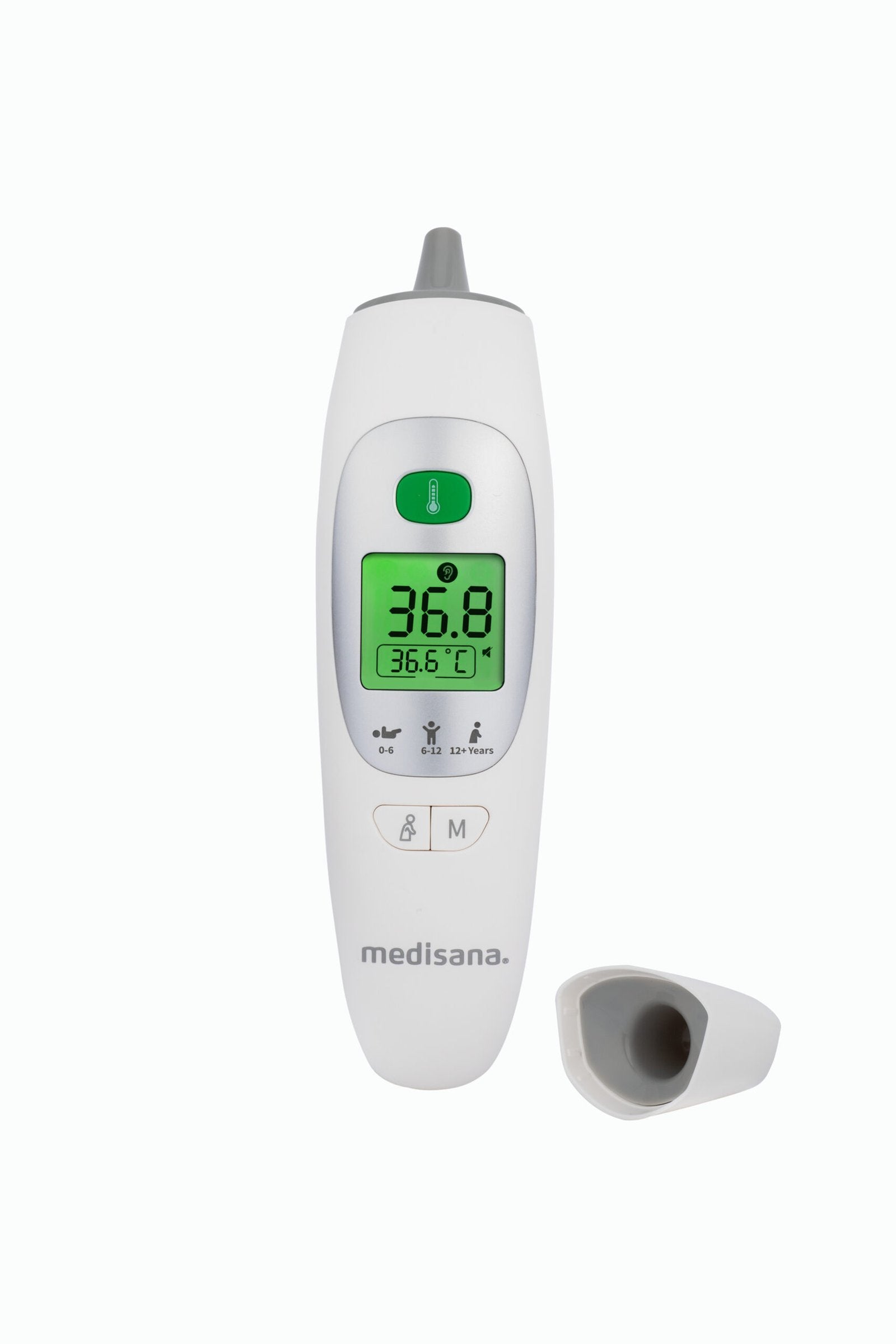 Medisana Infrared Thermometer, Non-Contact 4-in-1, Ear or Forehead