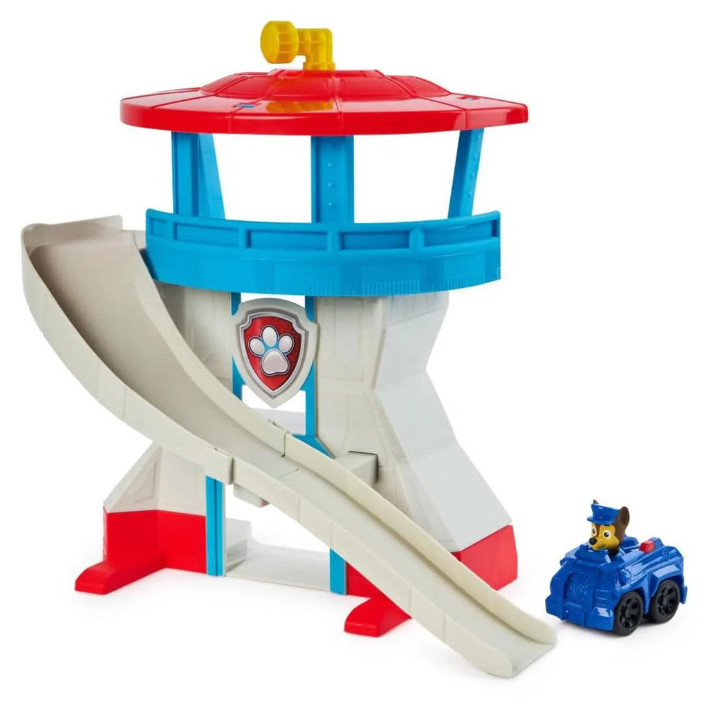 Paw Patrol Mini Headquarters: Control Tower with Launch Ramp and Vehicle