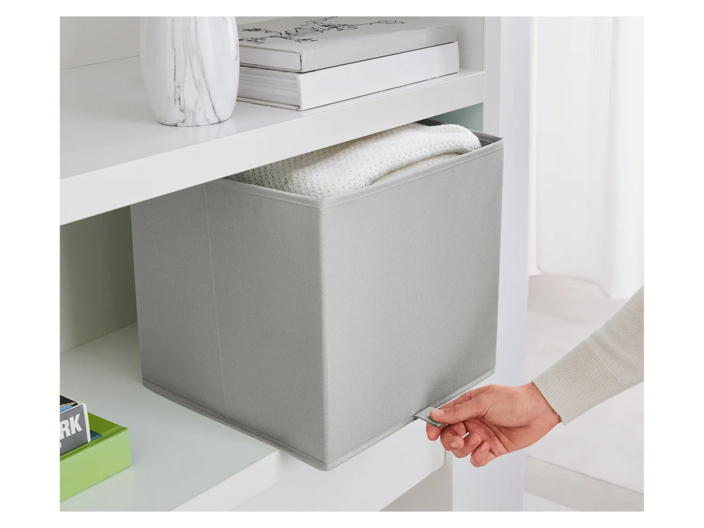 LIVARNO HOME Foldable fabric storage box (30.5 x 30.5 x 29.5 cm)