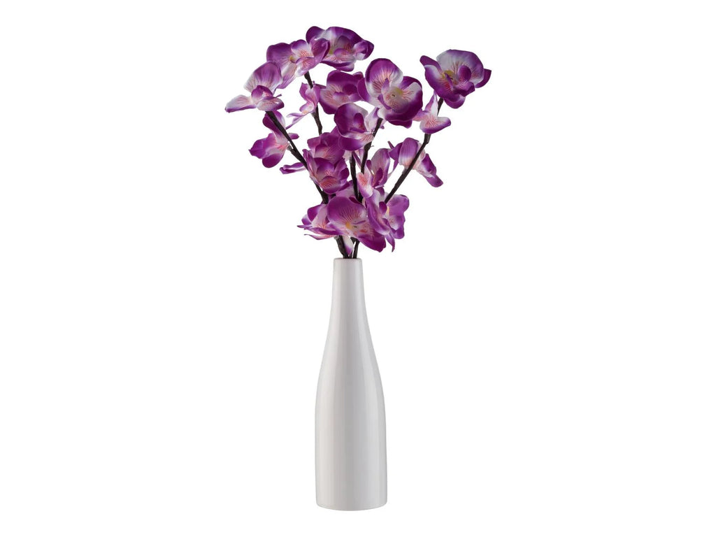 LIVARNO® Decorative vase with LED Orchid branches