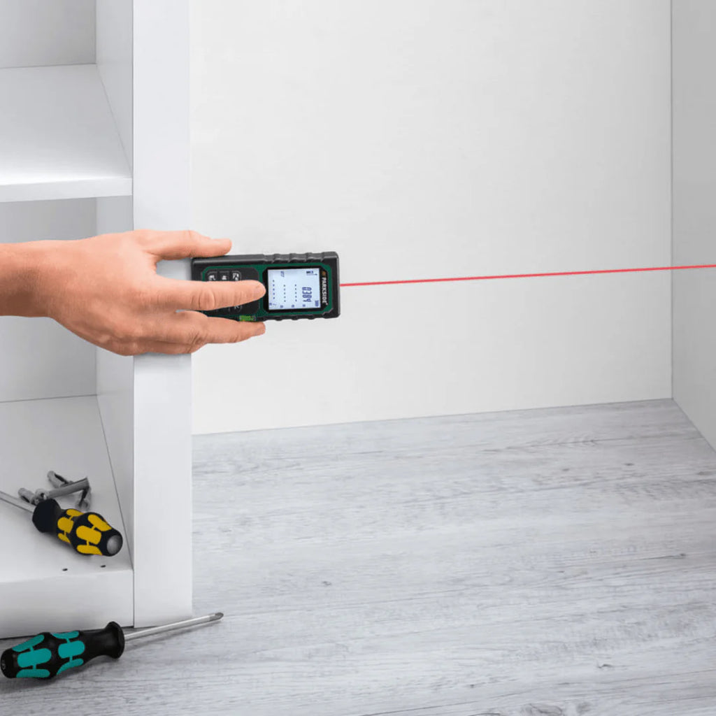 PARKSIDE ® PLEM 50 D5 laser rangefinder, 50 m with integrated spirit level