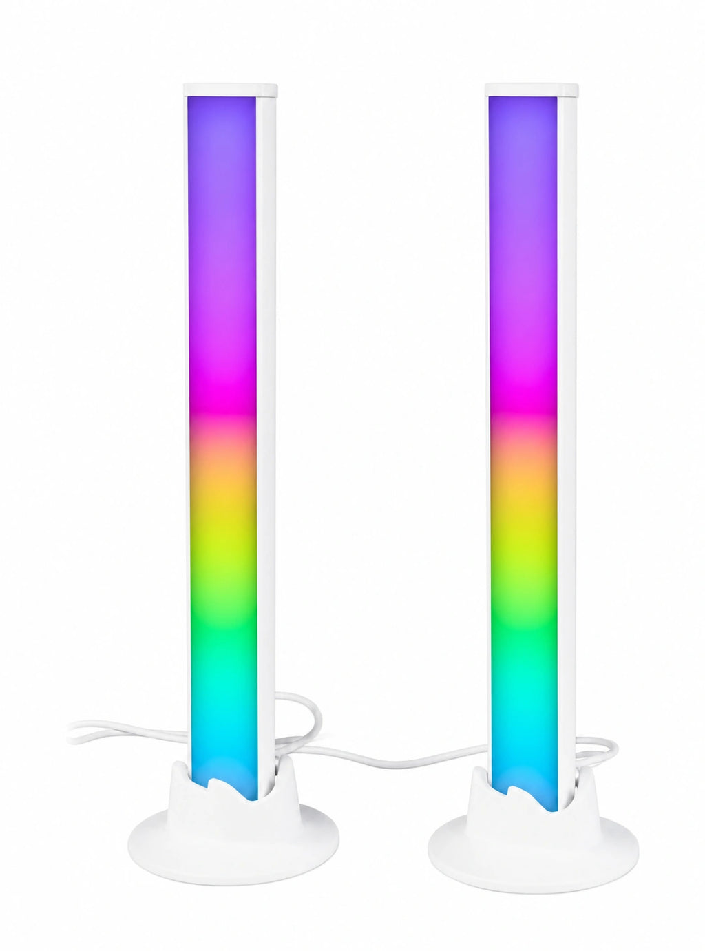 LIVARNO 2 Bars for Desk/Table RGB LED 30 cm with remote and sound sensor