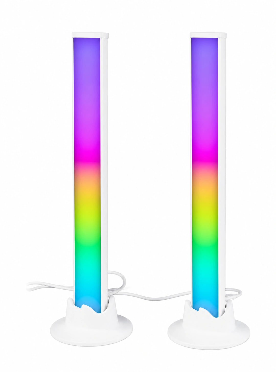 LIVARNO 2 Bars for Desk/Table RGB LED 30 cm with remote and sound sensor