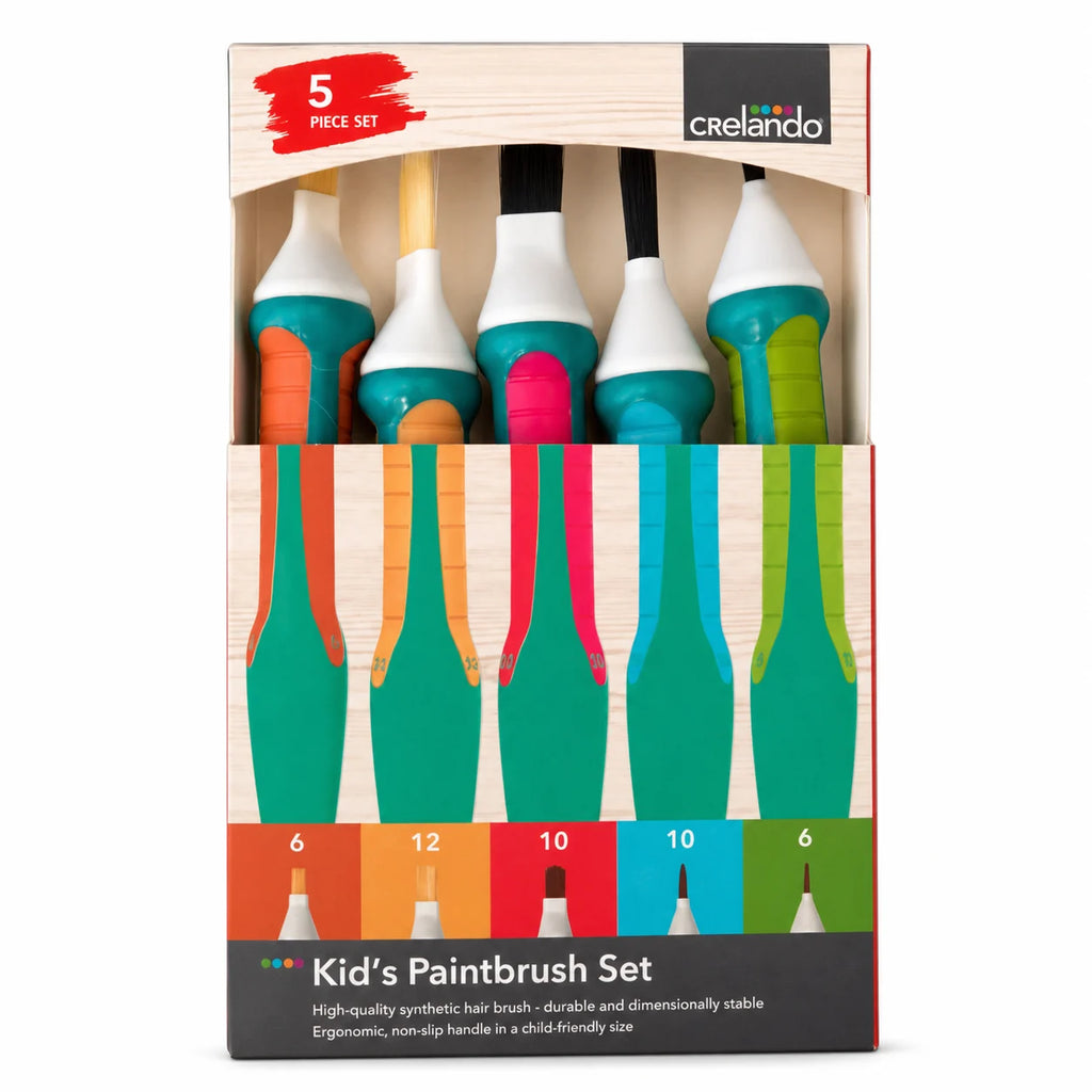 Crelando Paintbrush Set (5 pieces)