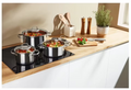 Silvercrest Premium Stainless Steel Pot Set - 3 Pieces
