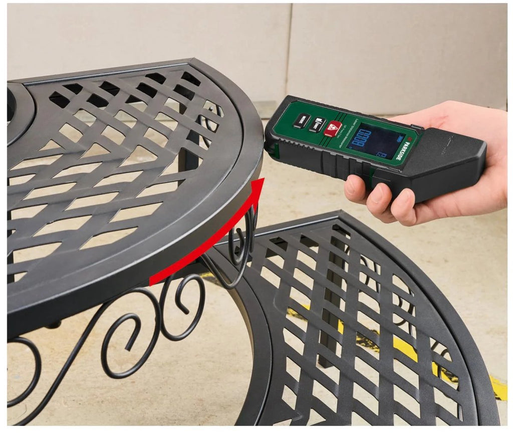 PARKSIDE® 5-in-1 laser rangefinder PLEMM 25 A1 with integrated spirit level