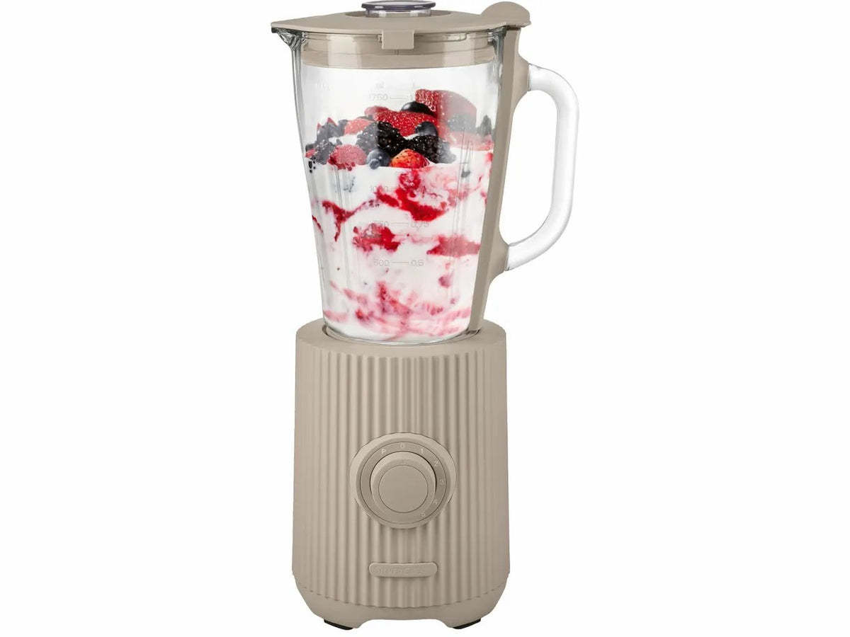 SILVERCREST Stand Glass Mixer Blender Smoothie 600 W 1.75 L - BEIGE