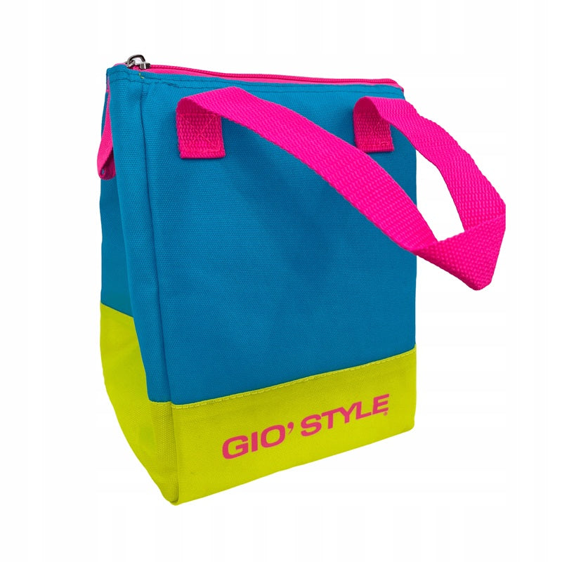 Gio Style FLUO thermal lunch bag, blue, capacity 5L