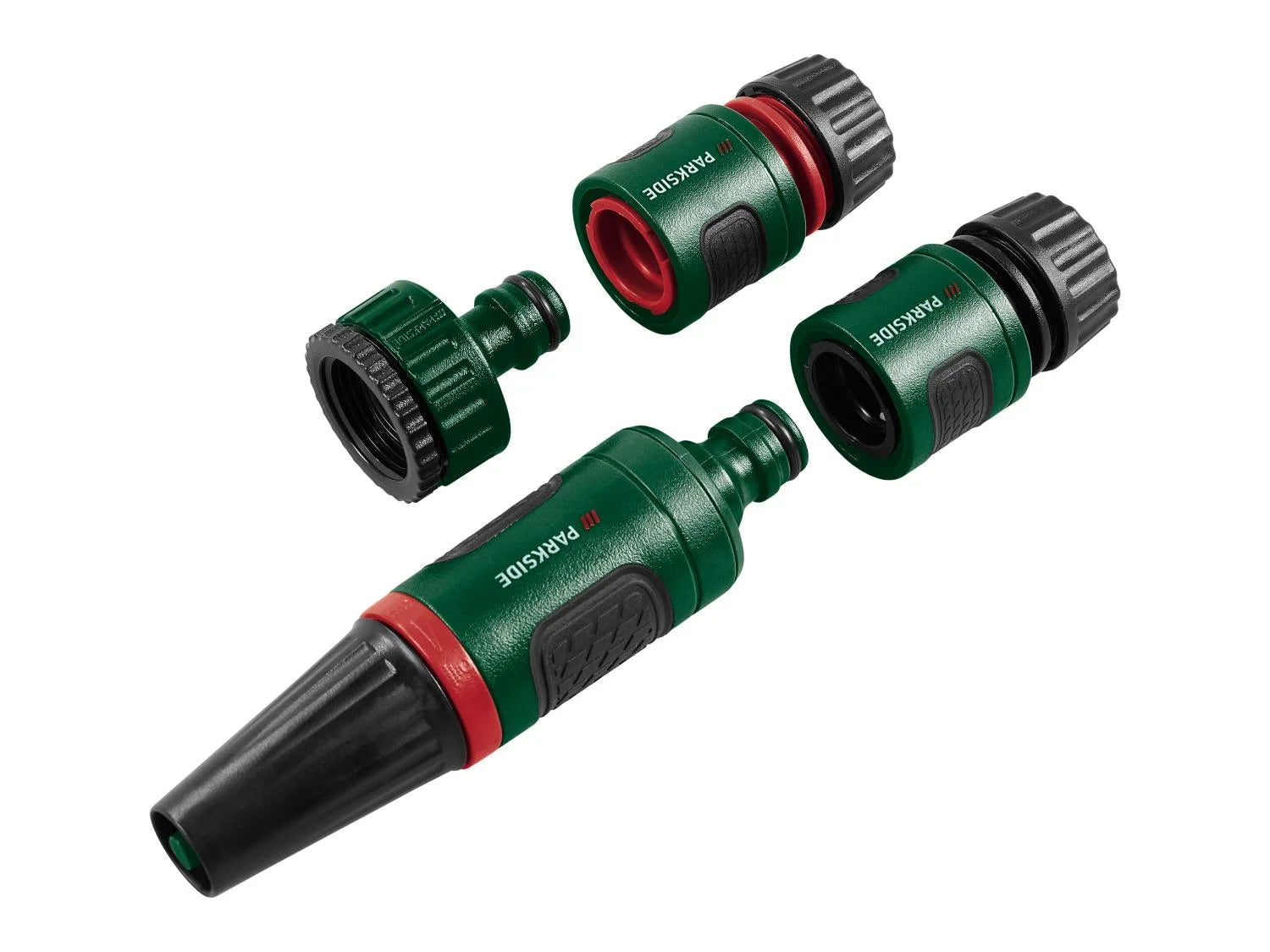 PARKSIDE® Garden spray nozzle with connectors set of 4 pieces