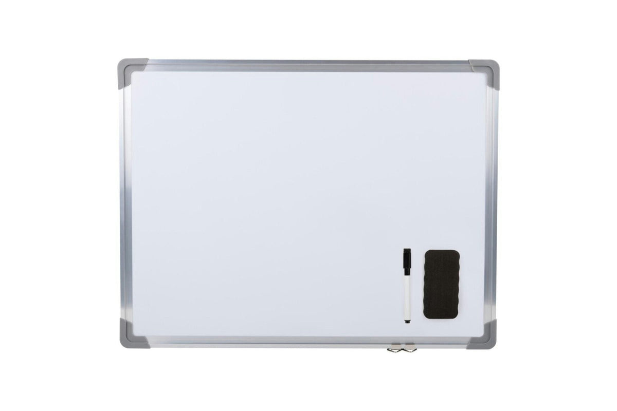 CRELANDO Magnetic board, magnetic and whiteboard 59 x 45.5 cm – With marker and dry eraser