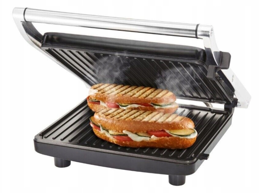 SilverCrest 2000 W electric panini maker, sandwich wrap grill