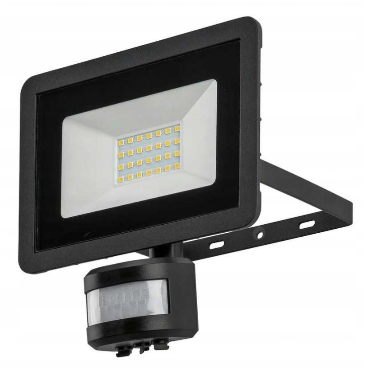 LIVARNO home Outdoor LED spotlight with motion sensor (Neutral White)