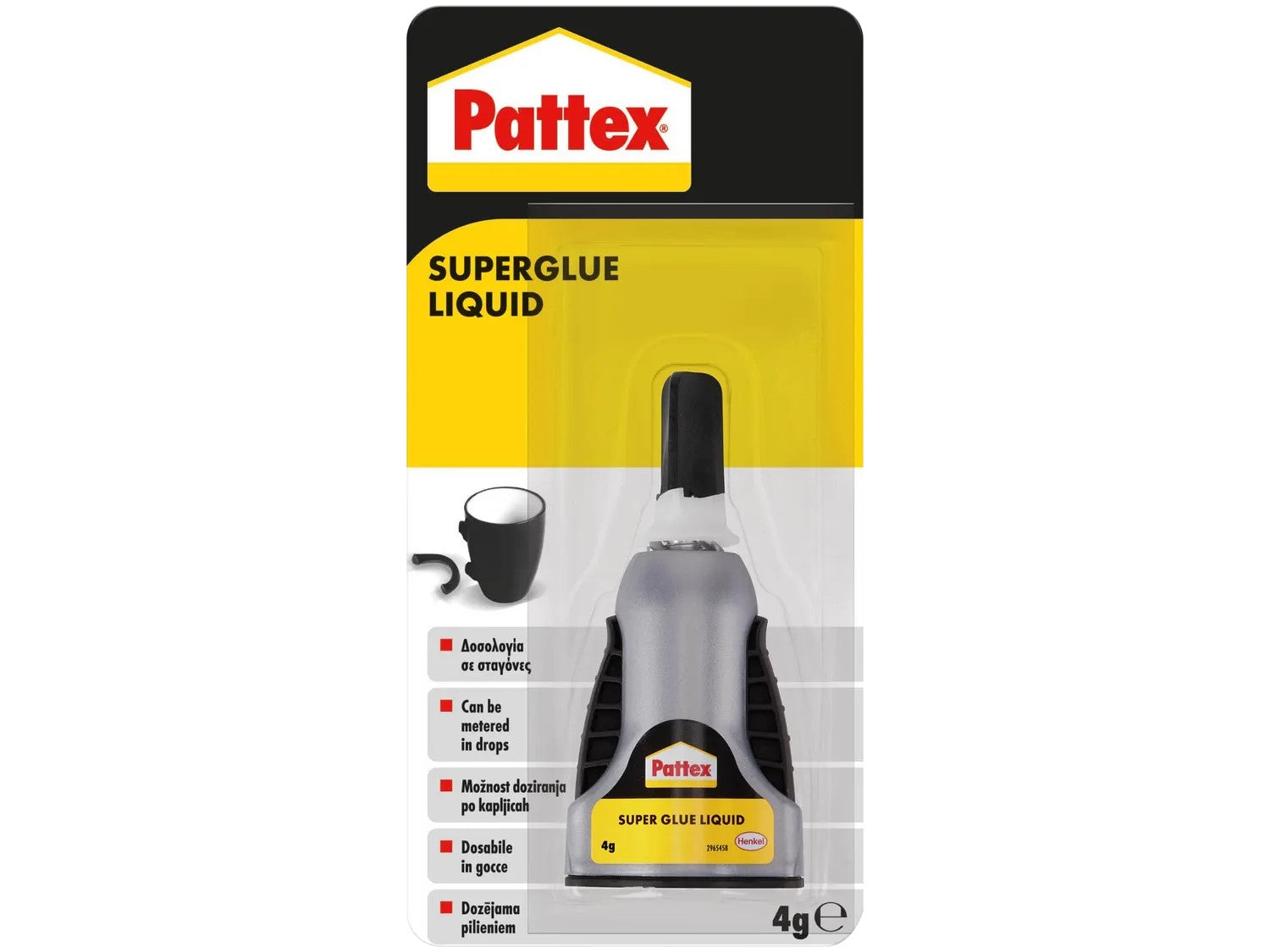 Pattex Super Glue Liquid 4g