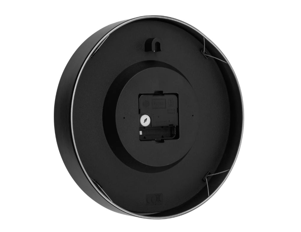 AURIOL® Wall clock Ø 25 cm - Black/Silver