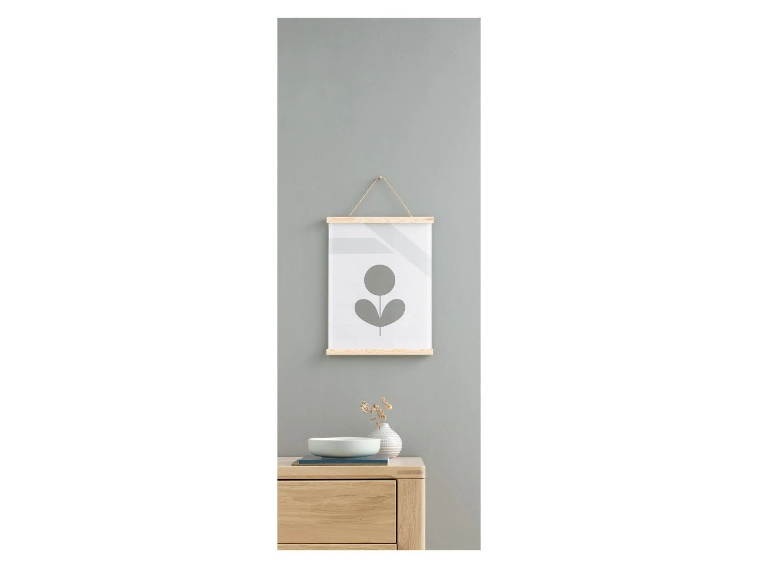 LIVARNO HOME Magnetic wooden frame - Flower
