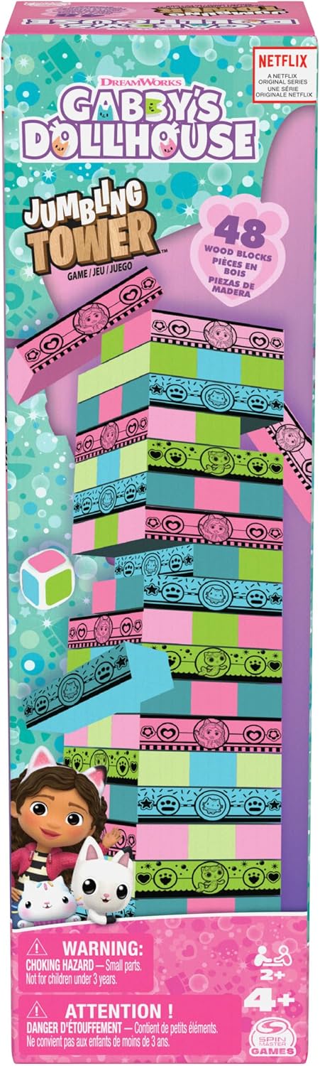 Spin Master Gabbys Dollhouse: Jumbling Tumbling Tower