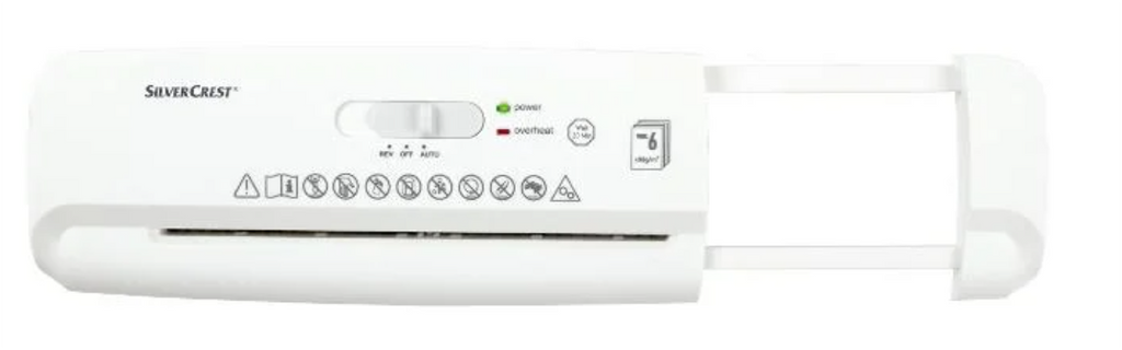 SilverCrest Portable Document Shredder (with Auto function)