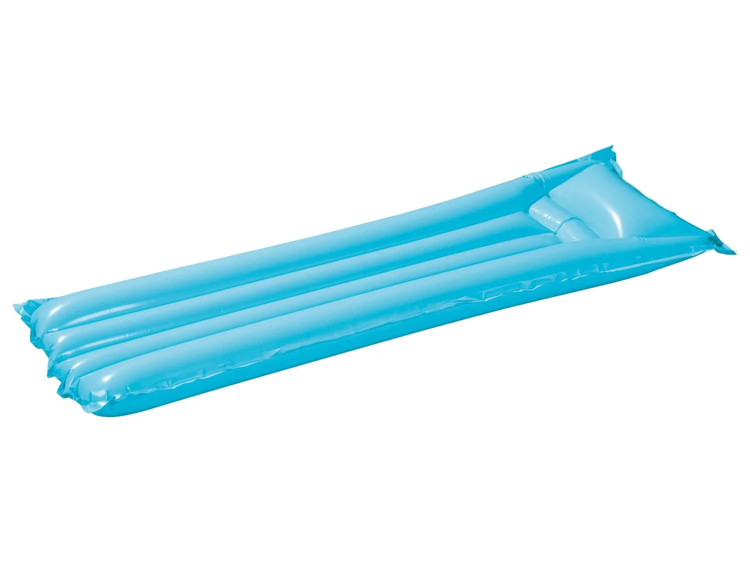 CRIVIT Inflatable water mattress for swimming and sunbathing, 174 x 59 cm, blue