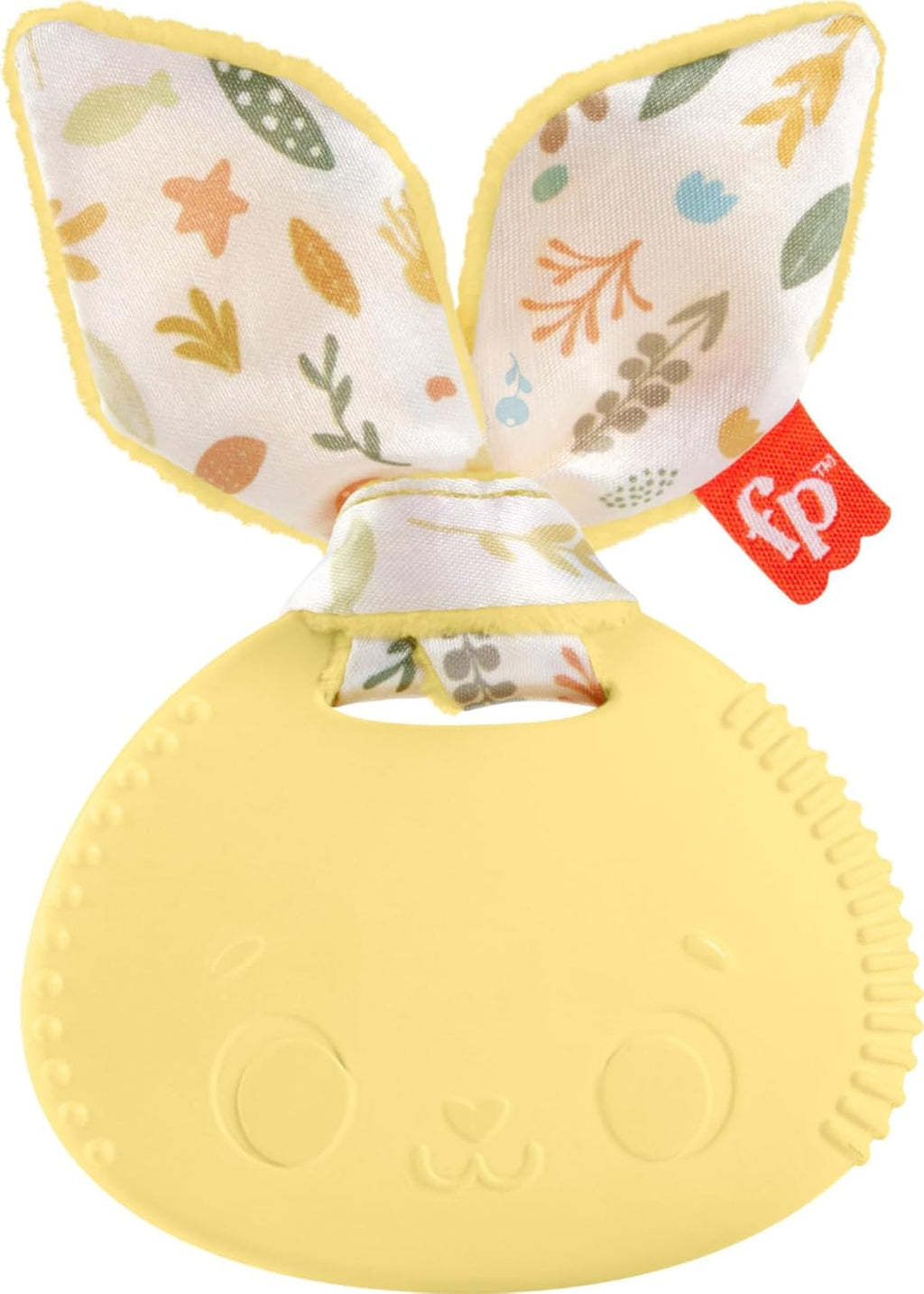 Fisher-Price Baby Toy Snuggle Bunny Teether, BPA-Free, for Newborns Ages 3+ Months