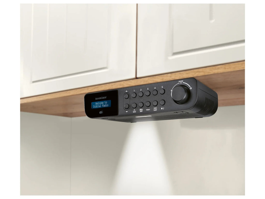 SWITCH ON DAB+Kitchen Radio - Black