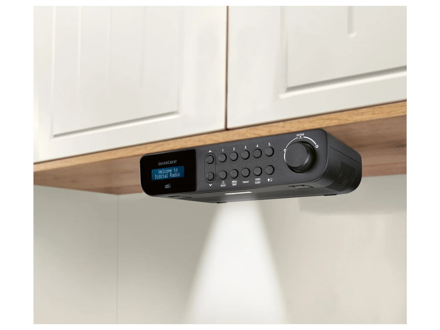 SWITCH ON DAB+Kitchen Radio - Black