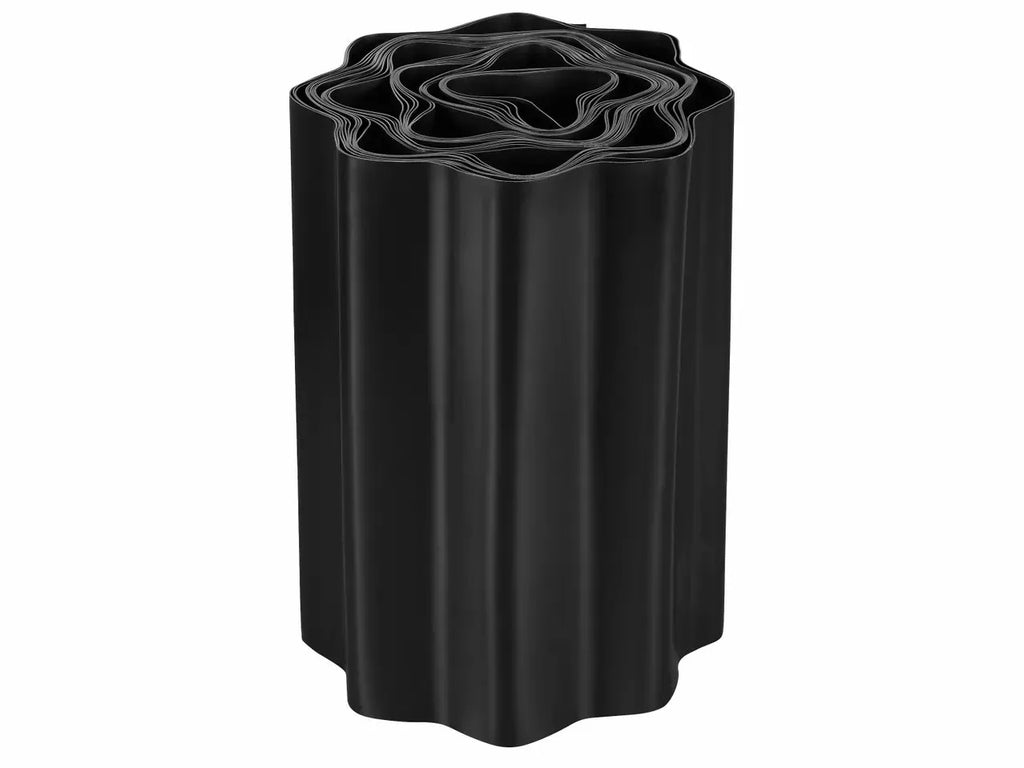 PARKSIDE PVC garden corrugated kerb/edge, 9m x 15 cm (black)