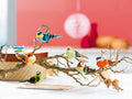 LIVARNO Home – Set of 6 Decorative Clips (COLOURFUL BIRDS)