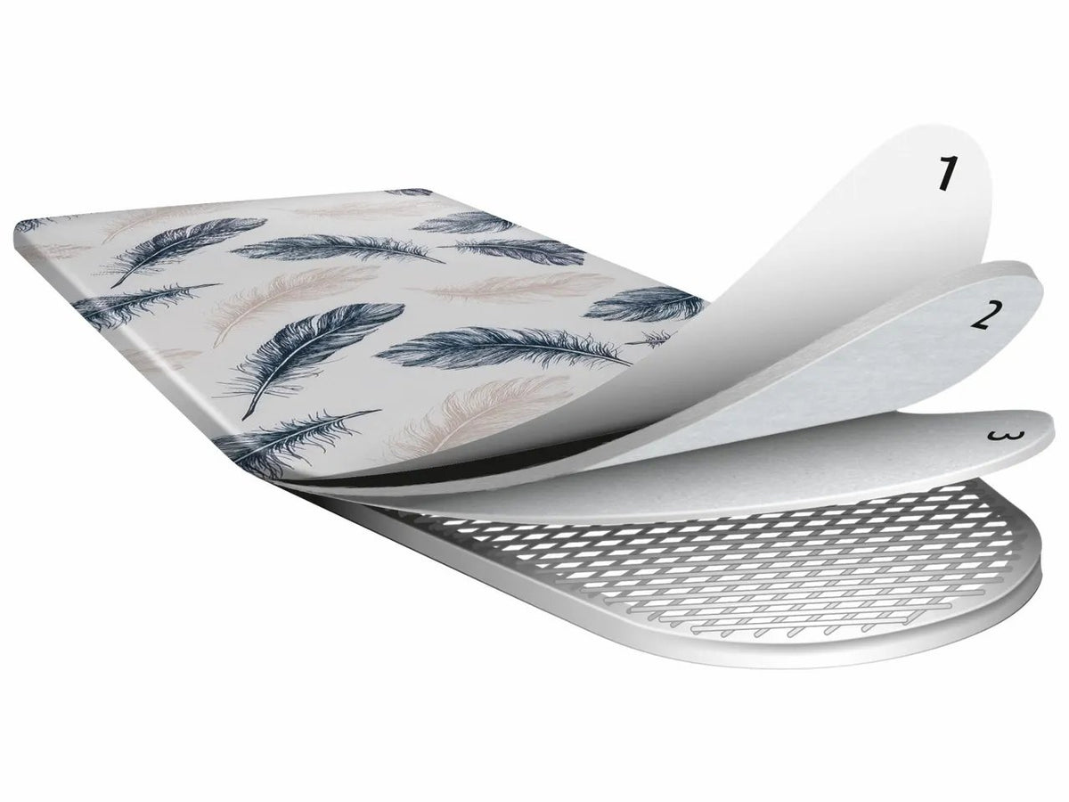 W5 Ironing board cover (feather)