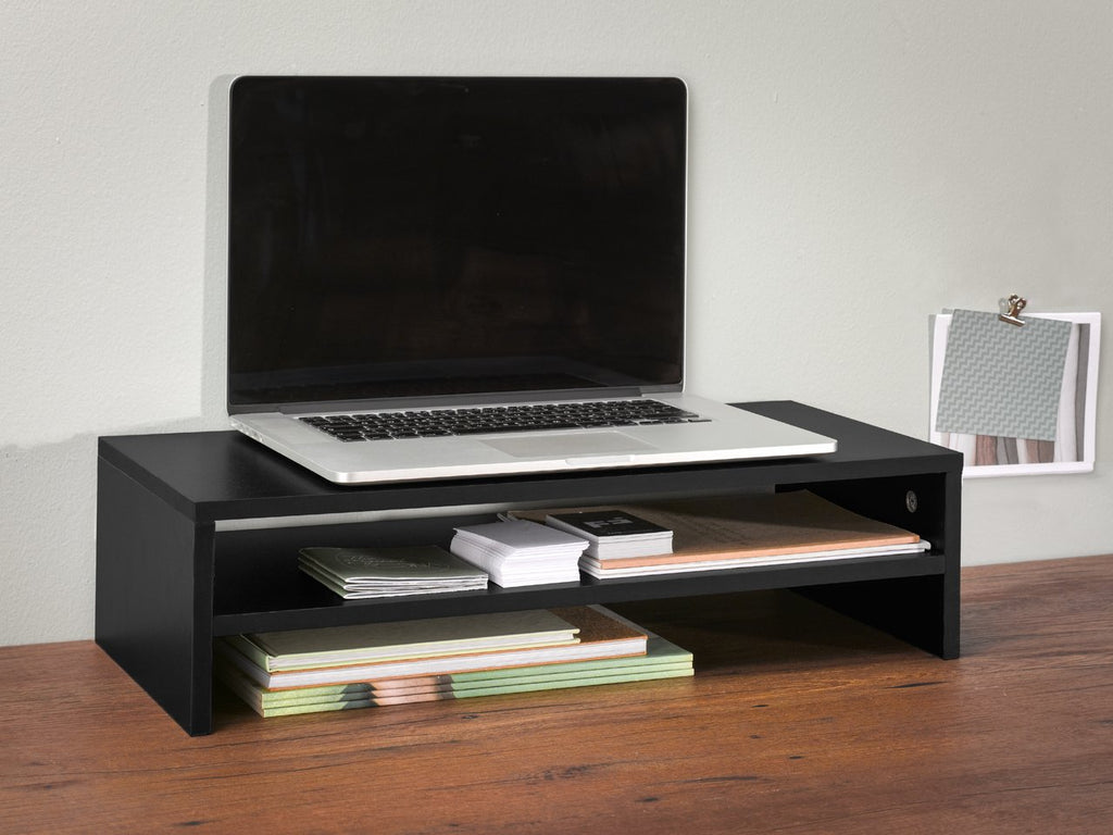 LIVARNO HOME Desktop shelf/monitor stand riser - BLACK