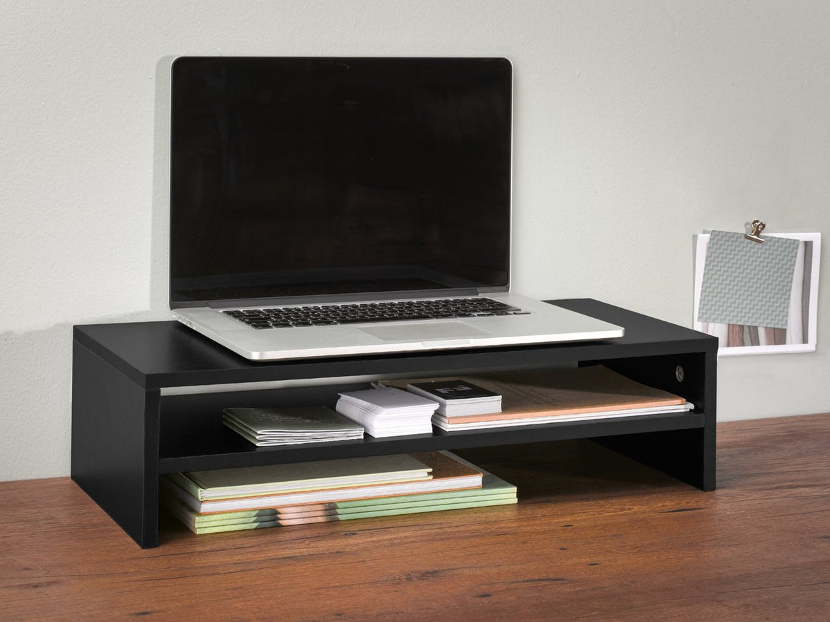 LIVARNO HOME Desktop shelf/monitor stand riser - BLACK