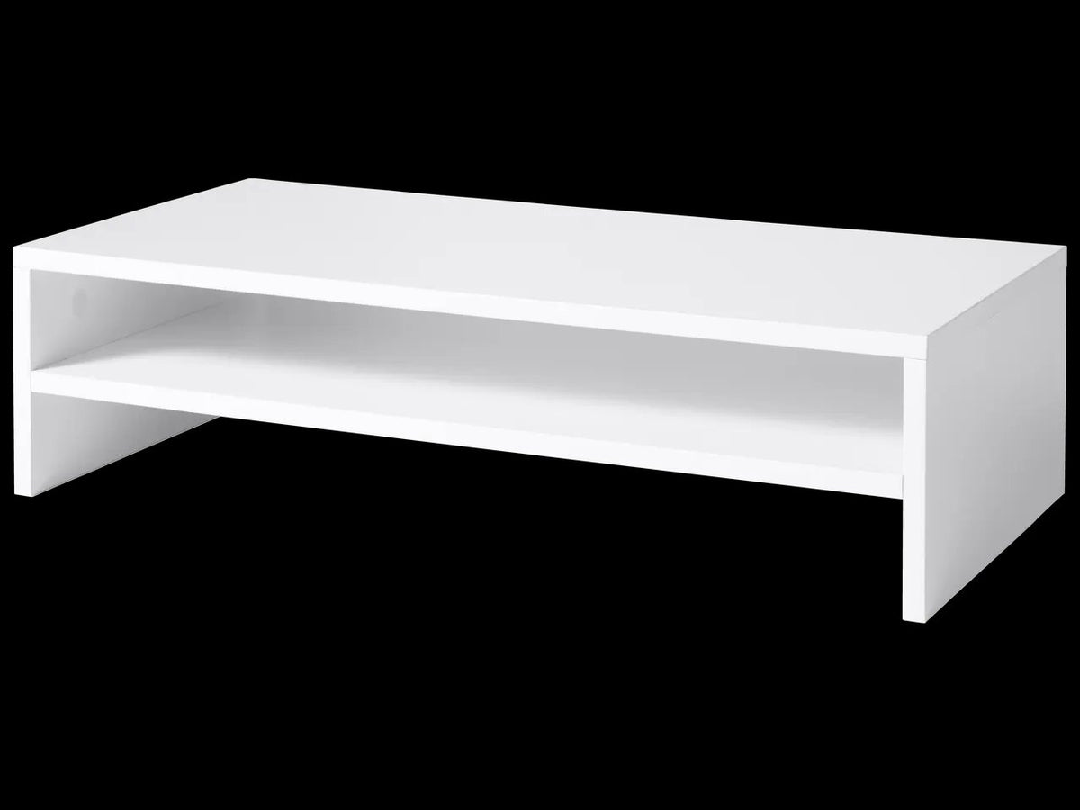 LIVARNO HOME Desktop shelf/monitor stand riser - WHITE