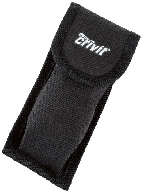Crivit Essentials 7-in-1 Folding Camping Cutlery Set with Case