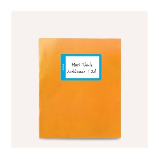 AVERY School stickers, hand-writable - 148mm x 105mm (pack of 8)
