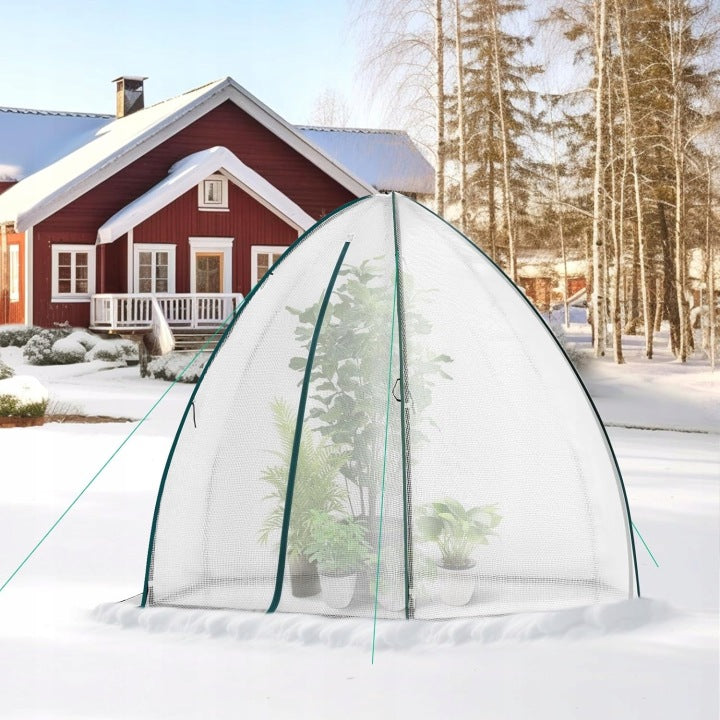Parkside Greenhouse 160 x 160 height 180 cm