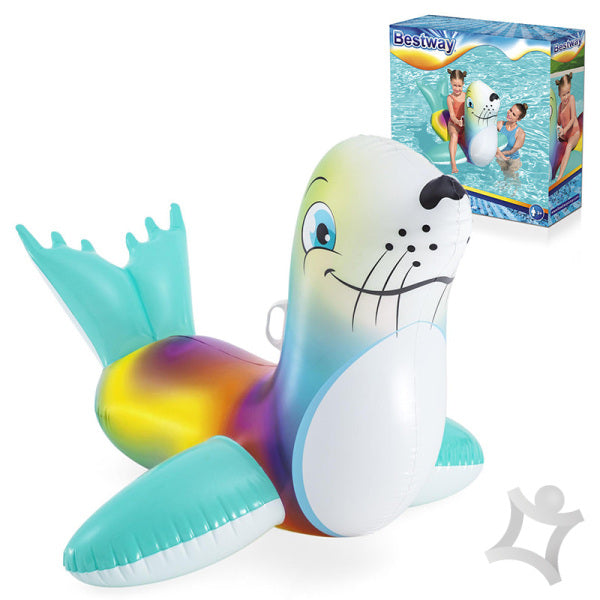 Bestway Inflatable Seal Ride-On Pool Float