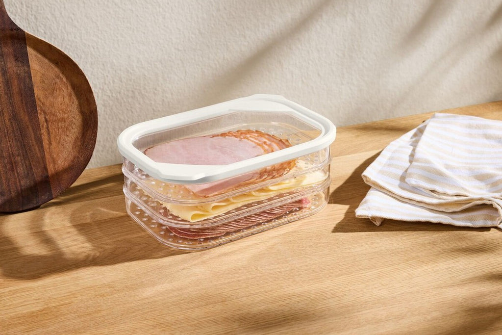 Silvercrest® Fridge Deli Boxes (set of 3 pieces with cover)
