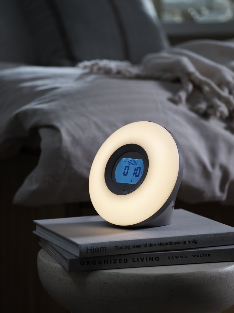 AURIOL Sunrise Alarm Clock (7 alarm sounds to choose from)