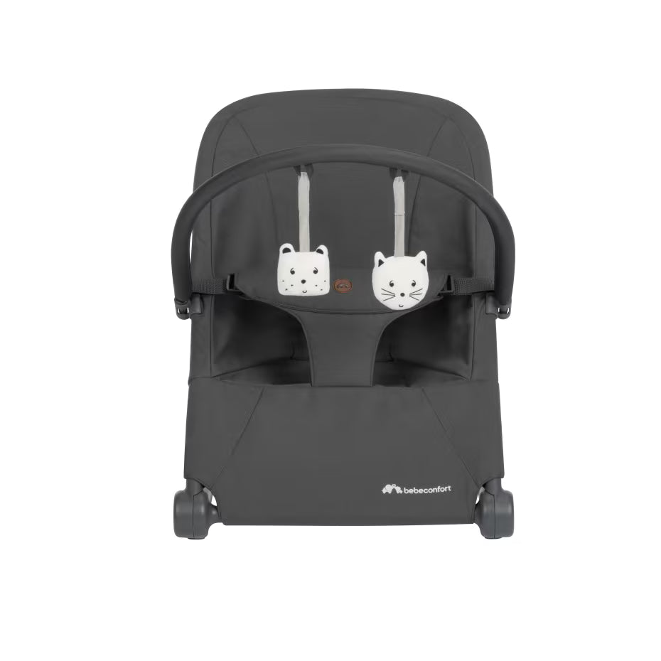 Bebe Confort Aster Mineral Graphite - Rocker - Lightweight & ultra-flat folding