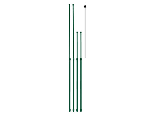 Parkside Telescopic Plant Poles, pack of 4 pieces