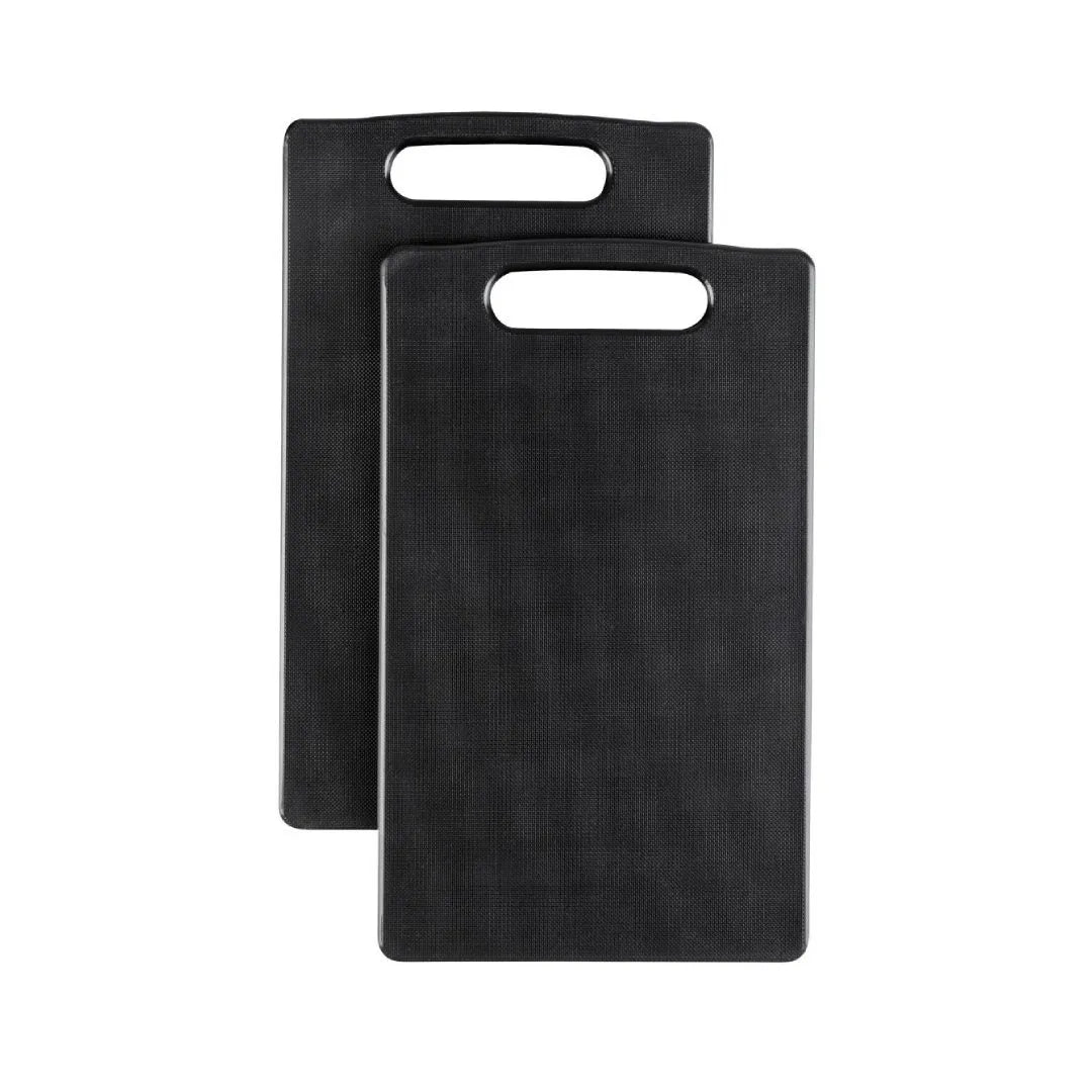 2x Plastic cutting board, dishwasher safe, 24x14 cm