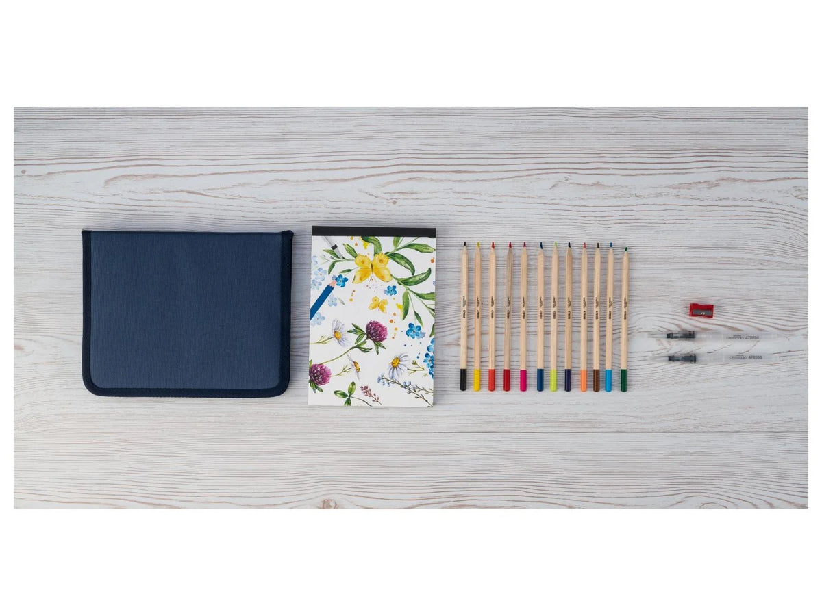 CRELANDO® Drawing set - Watercolor